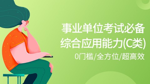 [预售特价]综合应用能力系统班（C类）